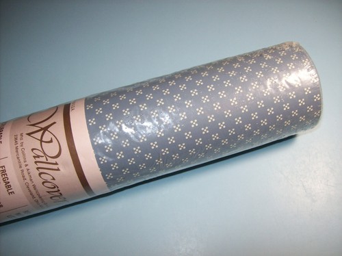 Vintage COLLINS & AIKMAN Blue Wallpaper, Pre-pasted Double Roll 42ft no 19334 - Picture 19 of 19