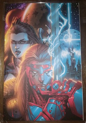GODLIKE : The Romulus Saga Virgin Variant Jon Malin with IndieGogo Extras Rare