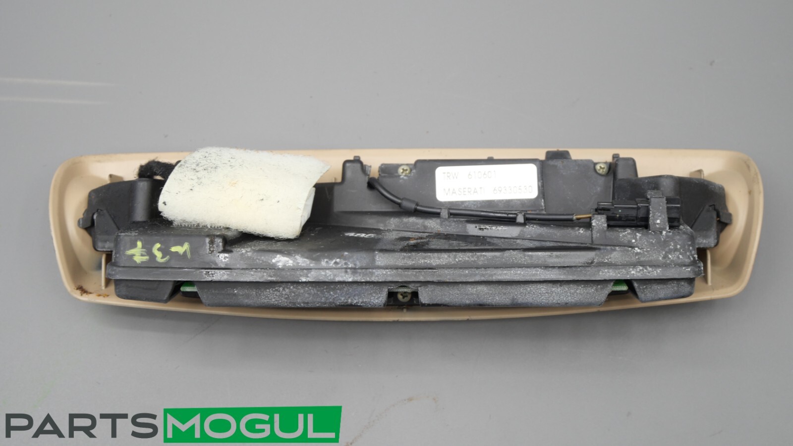 03-10 Maserati Quattroporte M139 Tow Alarm Control Overhead Console Switch OEM