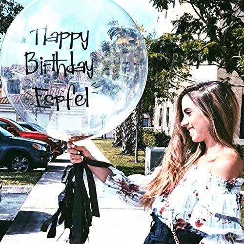Bobo Balloons 25 Packs 24 Inch Helium Style Transparent Bubble Bobo Balloons - Picture 5 of 8