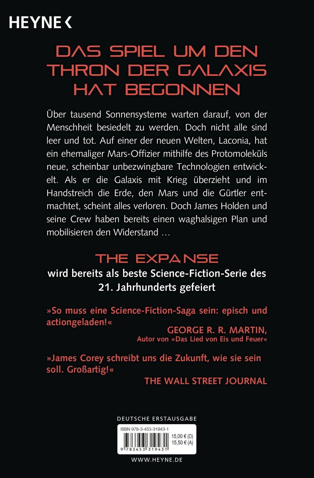 Thumbnail - Tiamats Zorn | Roman | James Corey | Taschenbuch | Expanse-serie | 608