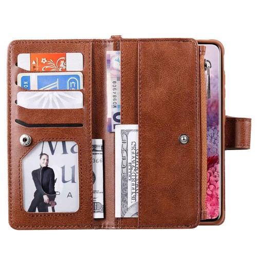 For Samsung S23 S22 S21 S20 S10 S9 Magnetic Detachable Wallet Leather Case Cover - Picture 27 of 49