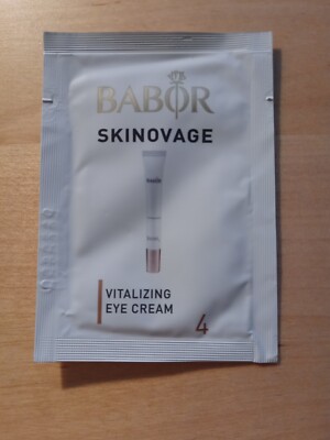 Babor Skinovage Vitalizing Eye Cream Augenpflegecreme Augencreme Pröbchen Probe