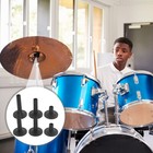 12 Pcs Drum Accessories Set Parts Drums Replacement Cymbal Stand Sleeve