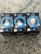 3 GE LED BULBS WITH OUTPUTS EQUAL TO 65W BUT ONLY BILLED FOR 10W AND SOFT WHITE