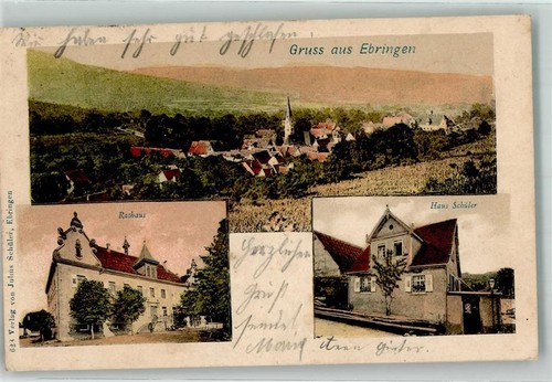 13639549 - 7801 Ebringen Rathaus Haus Schueler Breisgau-Hochschwarzwald LKR