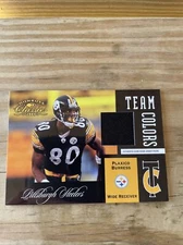 2004 Donruss Classics Team Colors Plaxico Burress /25 GU Jersey