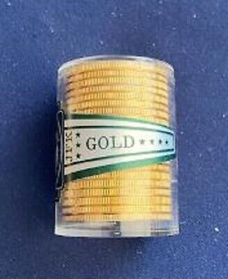 3-Plated Rolls of Kennedy Half Dollars from The World 3-Plated Rolls of Kennedy Half Dollars from The World