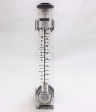 4 Panel Flowmeter Water Flow Meter ROTAMETER 2-10 GPM