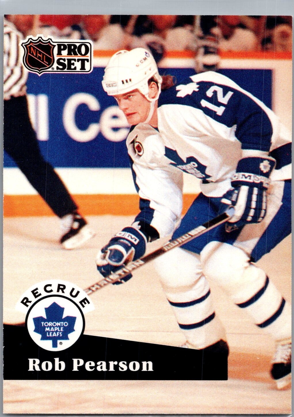1991-92 NHL Pro Set - French #562 Rob Pearson