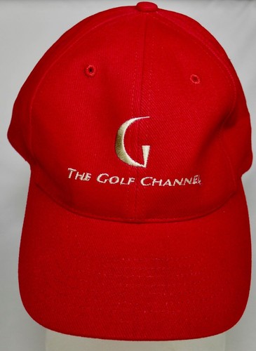 The Golf Channel Red Baseball Cap Hat 