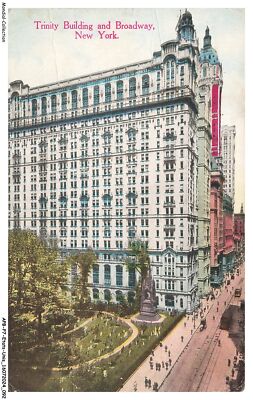 APBP7-0490 - USA - NEW YORK - Trinity Building und Broadway