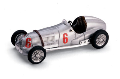 Modellauto Formel 1 Diecast Brumm MERCEDES W125 Maßstab 1:43 F1 Modellbau Lang