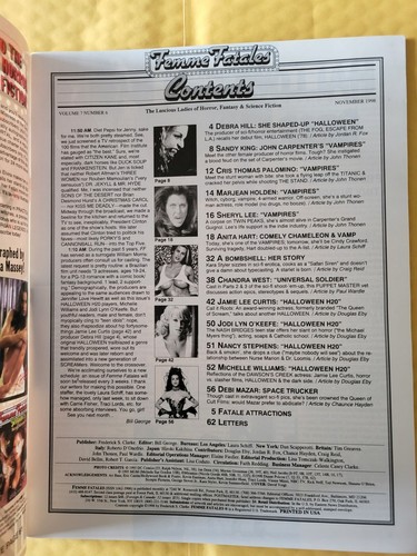 Femme Fatales 1992 CFQ Media, Many available, Pick yours. Excellent condition! - Picture 333 of 698