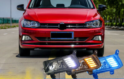 For 2019-2023 VW Polo LED Daytime Running Light Retrofit Fog Light