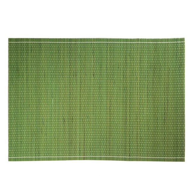 1 4pcs Bamboo Table Placemats Large Serving Dining Roll Up Mats