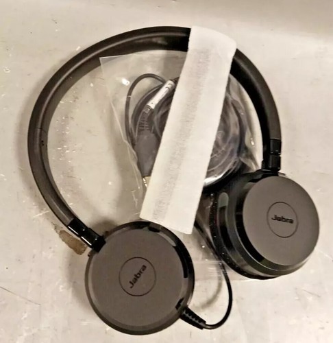 Jabra Evolve 20 MS Stereo USB PC Model: HSC016 Headset NEW EB1802 - Picture 3 of 5