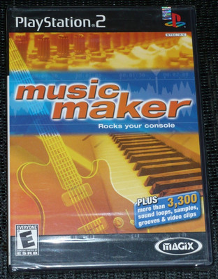 Sony PlayStation 2 : Magix Music Maker Rocks Your Console  PS2 Game New Sealed!