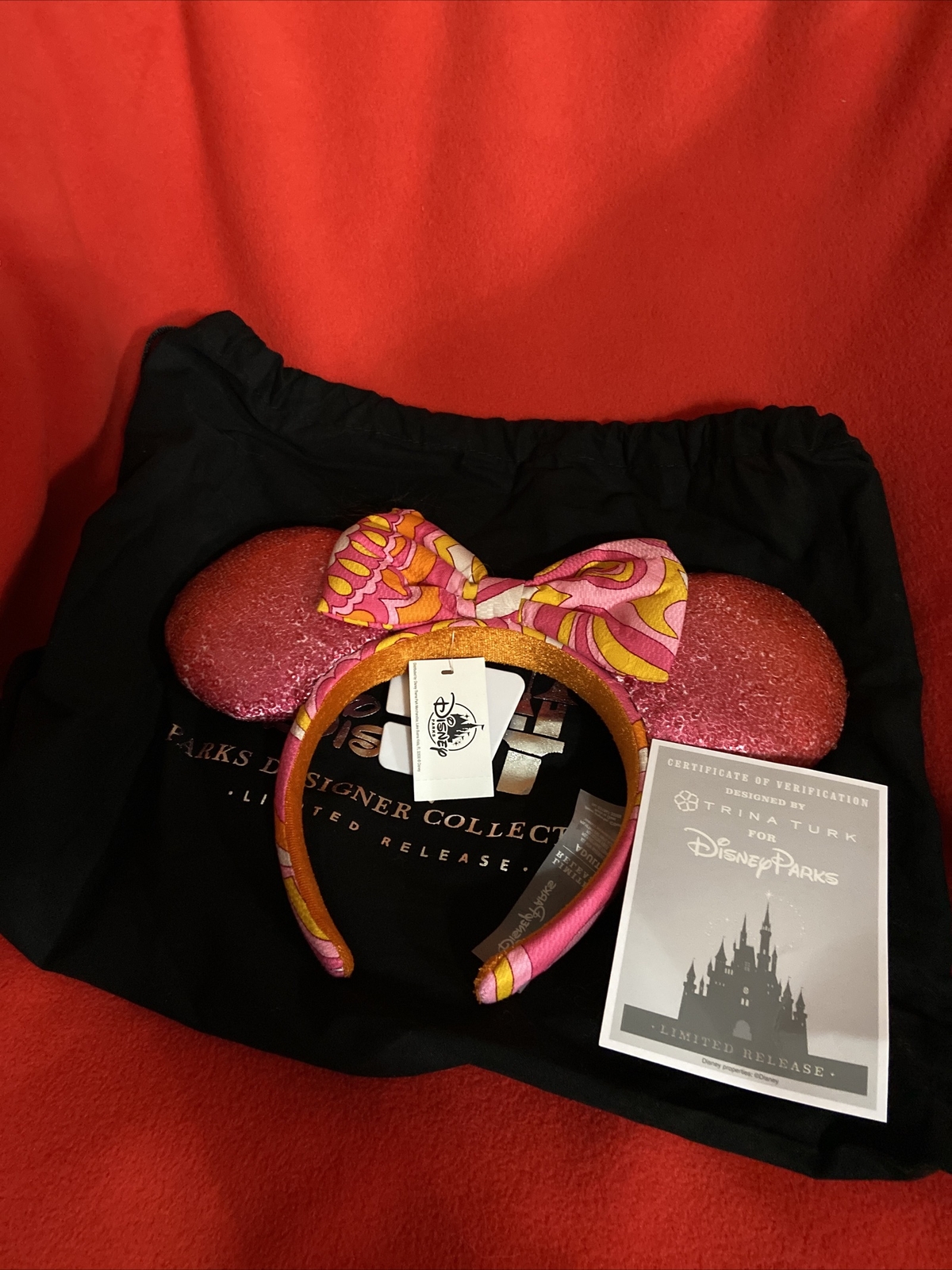 Disney Minnie Mouse Ear Headband by Trina Turk Limited Release NWT eBay