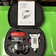 Craftsman 4 in 1 Level Featuring Laser Trac 320.48247 with Carrying Case
