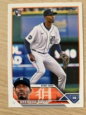 2023 Topps rc BRENDON DAVIS #ed 256/300! Detroit Tigers