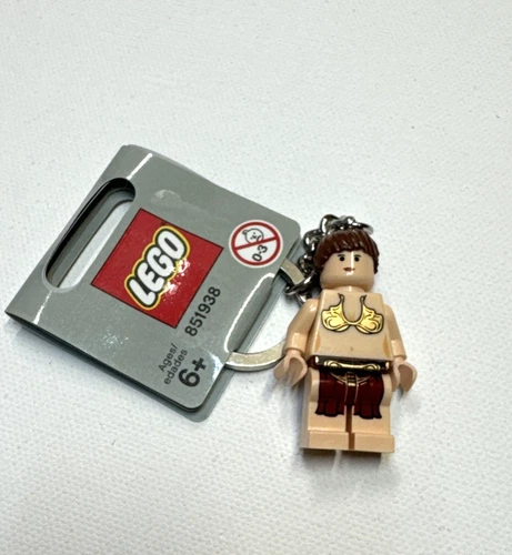 Lego Slave Leia Princess Keychain New with Tag