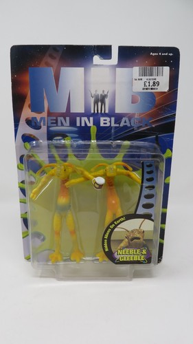1997 GALOOB MEN IN BLACK NEEBLE & GLEEBLE ACTION FIGURES UNOPENED (Near ...
