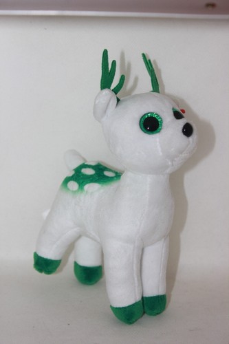 Ty Beanie Babies - Peppermint Christmas Reindeer (6 Inch) NMWT - Bild 2 von 2