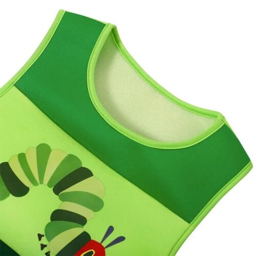 Book Week Green Caterpillar Kids Jumpsuits Performance Stage Costume Cosplay - Picture 5 of 9