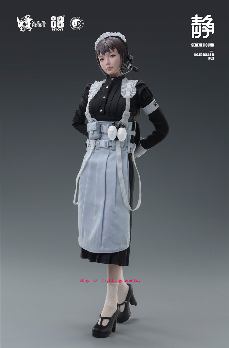 I8TOYS「Serene Hound Rus」 I8 Toys 501S614-R Serene Hound Rus Cerberus Maid Team 1/6