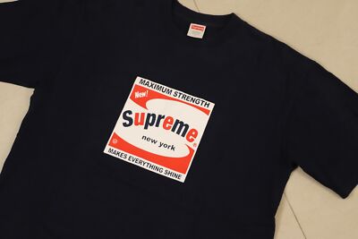 Supreme 2001 Andy Warhol Brillo Maximum Strength Tee T-shirt L  