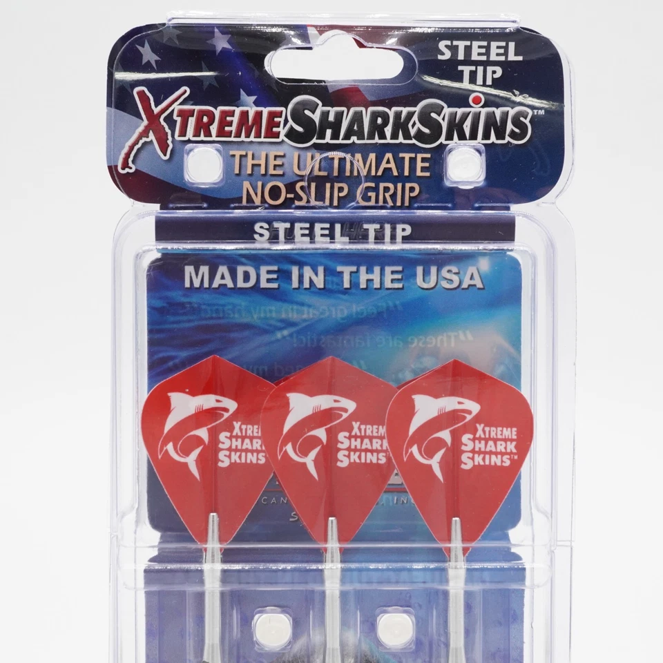 Bottelsen Ultragrip Xtreme Pieles de Tiburón Punto Fijo 20g Punta de Acero Dardos Rojo Foto 4 de 4