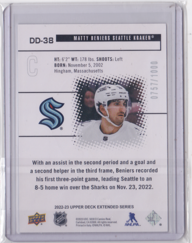 2022-23 UD EXTENDED SERIES DIAMOND DOMINANCE /1000 -INCLUDING ROOKIES- DROP LIST - Picture 20 of 56