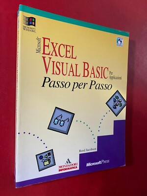 JACOBSON - MICROSOFT EXCEL VISUAL BASIC Mondadori Informatica (1. Auflage 1994) Buch