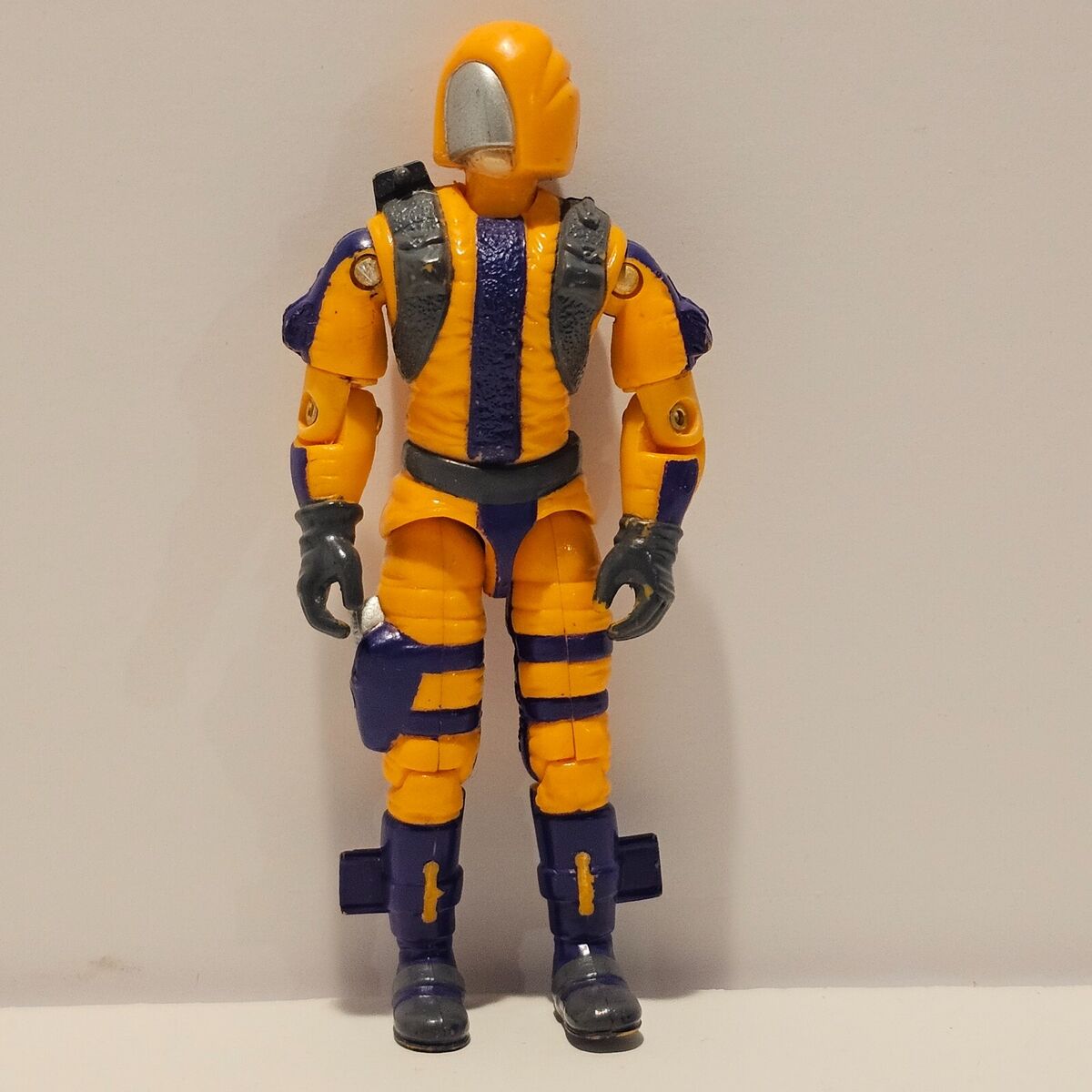 GI JOE COBRA 82-83 HASBRO フィギュア当時物ジャンク品 Vintage 1982-3 GI Joe Blue Cobra Commander Enemy Action
