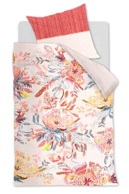 Oilily Baumwollsatin Wendebettwäsche Beautiful Mess Multi geblümt 100 % Baumwoll