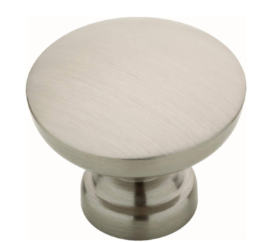 Essentials Fulton 1-3/16 in. (30 mm) Satin Nickel Cabinet Knob (10-Pack) Essentials Fulton 1-3/16 in. (30 mm) Satin Nickel Cabinet Knob (10-Pack)