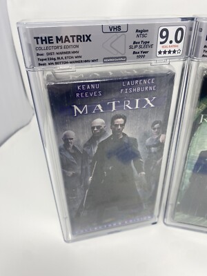 The Matrix Trilogy VHS 💎 Graded Rewind New 💎 Reloaded