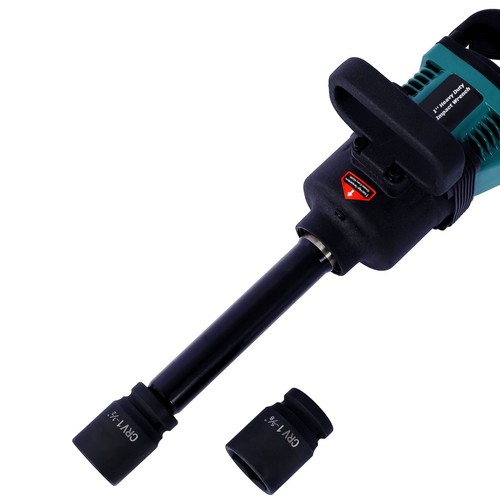 Industrial 1" inch Air Impact Wrench Gun Long Shank Pneumatic Truck with 38mm - Picture 8 of 9