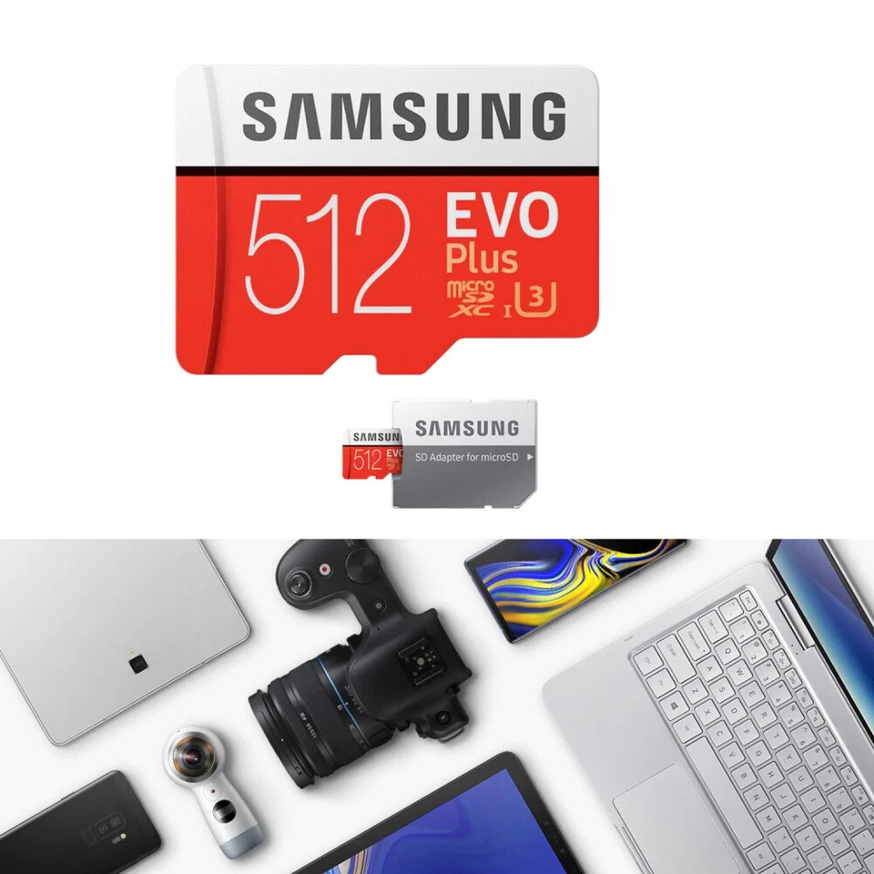 512GB SamSung Evo Plus Micro SD SDXC Karte Class 10 Speicherkarten Memory Card - Bild 4 von 4