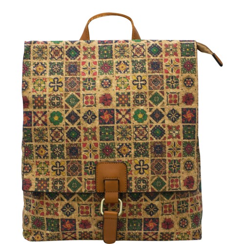 Damen keltischer Knoten Kork Rucksack Tasche Damen Riemen Schnalle Schultertasche YGC2120 - Bild 26 von 33