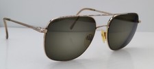 Vintage Marchon Superthin 14 Gold Pilot Metal Sunglasses Japan FRAMES ONLY
