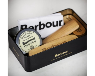 Barbour Boot Care Kit GIFT TIN for Leather & Suede MSRP$85 British Heritage