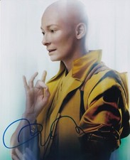 TILDA SWINTON signed autograph 20x25cm Doctor Strange in person autograph COA