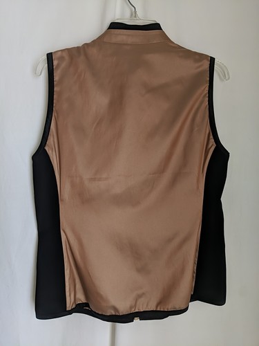 EP Pro Tour Tech Performance BAY HILL Tan Black Vest Golf WOMENS SIZE MEDIUM - Picture 6 of 9