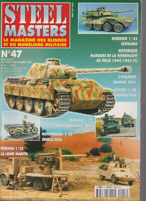 STEEL MASTERS N°47 MARKING ALL ITALY / MARETH LINE / BUSSING NAG / CENTAURO