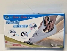Lil Sew & Sew Electric Scissors By Tivax FS-101 Arts & Crafts