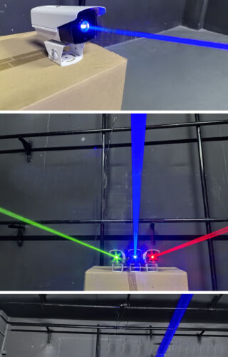 Puntatore Laser Blu Impermeabile Segnale di Segnale Autostrada Luce Landmark Director - Foto 5 di 7