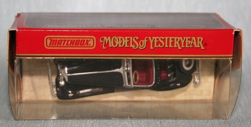 MATCHBOX MODELS OF YESTERYEAR 1:45 Y-20 1938 MERCEDES-BENZ 540K CAR BOXED - Picture 12 of 12