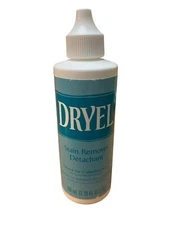Dryel Stain Remover Bottle 2001 Procter & Gamble 96% Full 4.3 oz